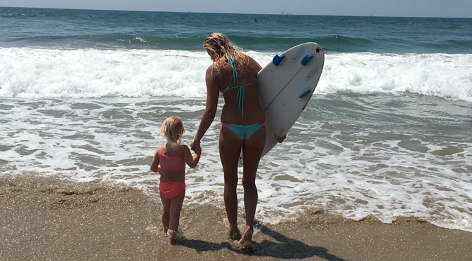 How to teach your child to surf